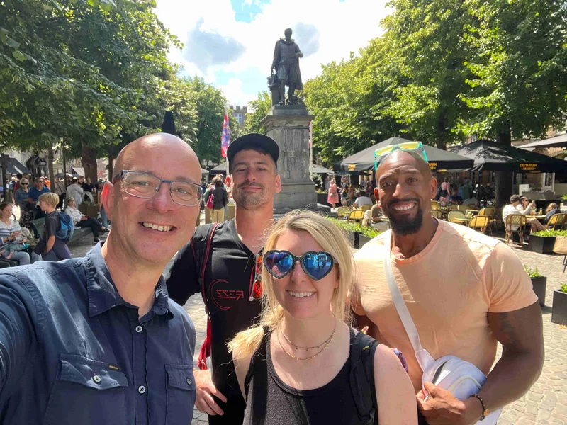 Patrick with friends from Florida