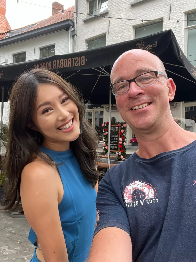 Miss Taiwan in Bruges in 2023!